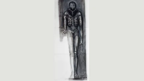 HR Giger/Courtesy of Taschen Ridley Scott said that “Giger’s art digs down into our psyches and touches our very deepest primal instincts and fears”. (Credit: HR Giger/Courtesy of Taschen)