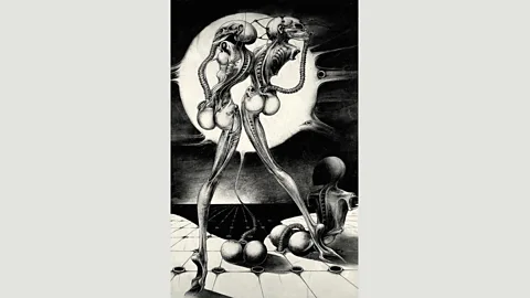 HR Giger/Courtesy of Taschen Scott argued Giger's art is "in a category of its own", equal to Hieronymus Bosch and Francis Bacon in its "powers to provoke and disturb” (Credit: HR Giger/Courtesy of Taschen)