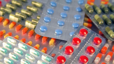 Alamy Progress in finding alternative treatments for infection has been slow. Every antibiotic in use today is a derivative of a drug discovered before 1984 (Credit: Alamy)