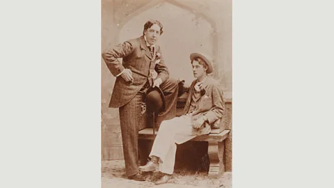 National Portrait Gallery, London Wilde and Douglas in 1893, two years before Wilde was imprisoned for “gross indecency” with a man (Credit: National Portrait Gallery, London)