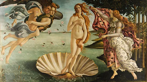 Wikipedia Aphrodite, who Botticelli depicted in his painting The Birth of Venus, was probably a combination of various fertility goddesses from around the Mediterranean (Credit: Wikipedia)