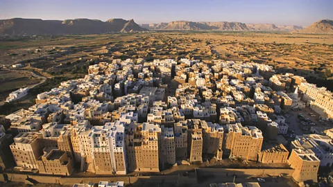 Getty Images Shibam in Yemen is studded with towering mud-brick structures dating to the 1500s (Credit: Getty Images)