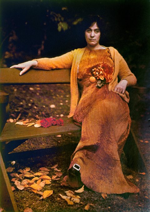 Mrs. Selma Schubart, Alfred Stieglitz, 1907, autochrome photograph