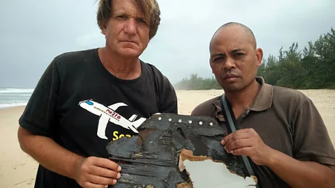 Blaine Alan Gibson Gibson found more possible debris in Madagascar (Credit: Blaine Alan Gibson)