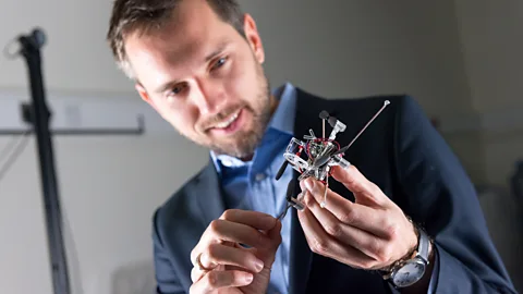 Aerial Robotics Lab, Imperial College London Mirko Kovac believes walking and flying drones could help repair reactors (Credit: Aerial Robotics Lab, Imperial College London)