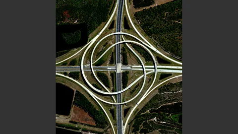 Jacksonville carriageway interchange