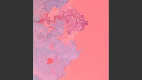 Iron Ore Trailings Pond, Michigan