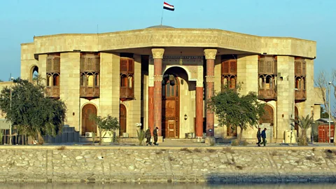 Essam al-Sudani/Getty Images The museum, located in a former palace of Saddam Hussein, is the culmination of an eight-year project (Credit: Essam al-Sudani/Getty Images)