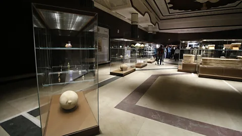 Haider el-Asadi/Anadolu Agency/Getty Images The Basra Museum, which seeks to celebrate Iraq’s rich history, is the country's first to open in decades (Credit: Haider el-Asadi/Anadolu Agency/Getty Images)