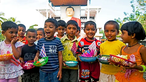 Peter Schickert/Alamy The Sri Lankan city of Matara holds several events to encourage charitability and benevolence (Credit: Peter Schickert/Alamy)