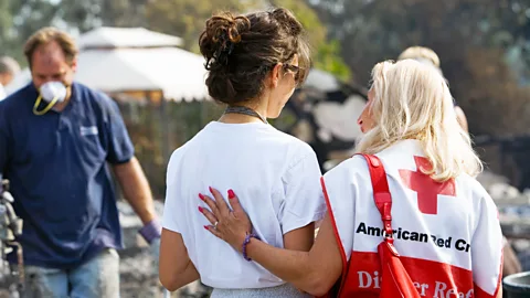 Andrea Booher Giving in the US often involves non-profits, volunteering and charitable acts by the public (Credit: Andrea Booher)