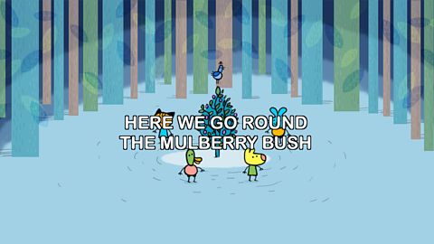 Here we go round the mulberry bush