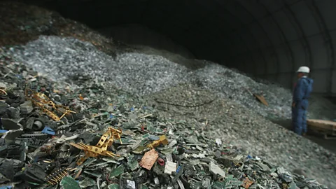 Getty Images Our insatiable consumption of technology is creating mountains of electronic waste (Credit: Getty Images)