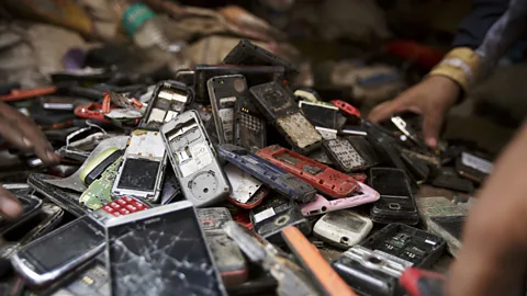 Getty Images Harvesting electronic waste could boost local economies (Credit: Getty Images)