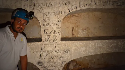 Eugenio Belgrano Belgrano hopes to guide others through this unexplored world – and protect it for future generations (Credit: Eugenio Belgrano)