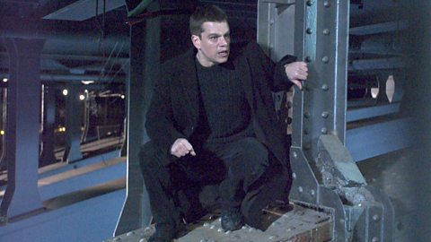 Matt Damon as Jason Bourne in The Bourne Supremacy