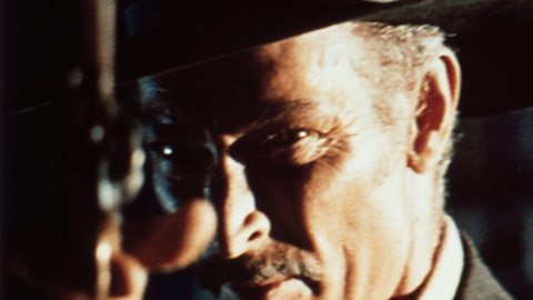 Lee Van Cleef as Col Douglas Mortimer in For A Few Dollars More