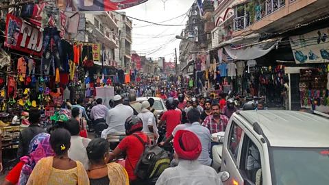 Harrison Akins The population of Lucknow is around 70% Hindu and almost 30% Muslim (Credit: Harrison Akins)