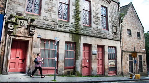 Amanda Ruggeri Edinburgh's Lodge of Journeyman Masons No. 8 was founded in 1578; this lodge was built for it on Blackfriars Street in 1870 (Credit: Amanda Ruggeri)