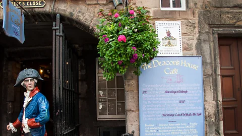 Amanda Ruggeri Hidden in plain sight on Brodie’s Close off of Edinburgh’s Royal Mile, the Celtic Lodge of Edinburgh and Leith No. 291 was founded in 1821 (Credit: Amanda Ruggeri)