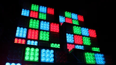 Old Falls Street, USA The Falls has new lighting system with 12,300 individual LED lights (Credit: Old Falls Street, USA)