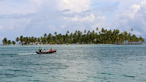 Colleen Hagerty Uninterrupted views allow visitors and the indigenous inhabitants to see from island to island (Credit: Colleen Hagerty)