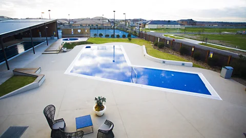 Aust-China Group The clubhouse at a Saltwater Coast property near Melbourne, Australia (Credit: Aust-China Group)