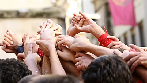 Getty Images Member of a swarm must vie with others in the group to pull them towards their preferred solution (Credit: Getty Images)