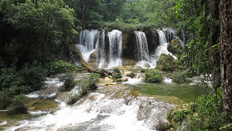 Susannah Rigg The area is surrounded by thick jungle, but boasts magnificent views (Credit: Susannah Rigg)