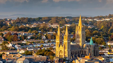 Alamy Truro was a new diocese of the Church of England in 1880 when its bishop Edward White Benson invented the carol service, which was held in the city’s cathedral (Credit: Alamy)