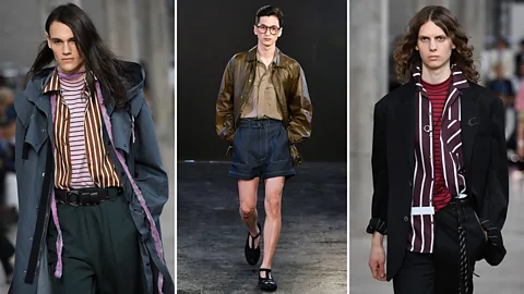 Left to right: Lanvin (Getty Images), E Tautz (Shutterstock), Lanvin (Getty Images)