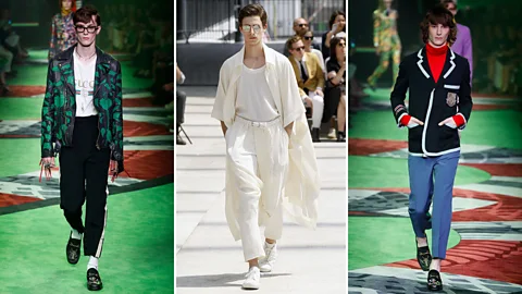 Getty Images Left to right: Gucci (Getty Images), Issey Miyake (Getty Images), Gucci (Getty Images)