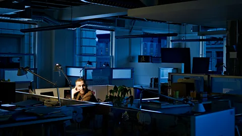 Getty Images Fear can drive work martyrdom – especially among millennials (Credit: Getty Images)