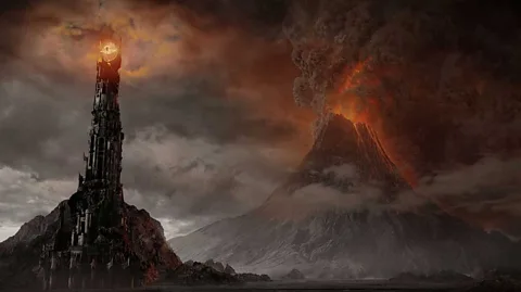 New Line Cinema The desolate moonscapes of Mordor and Isengard are eerily reminiscent of the no man’s land of 1916 (Credit: New Line Cinema)