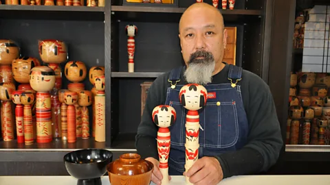 Selena Hoy The kokeshi masters in the Sendai area make both cute and traditional dolls (Credit: Selena Hoy)