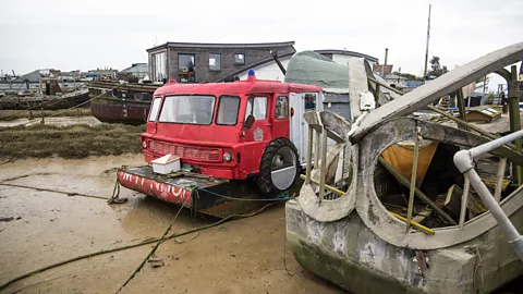 Olivia Howitt A vintage fire engine provides the carapace for Dodge, a vessel-turned-B&B (Credit: Olivia Howitt)