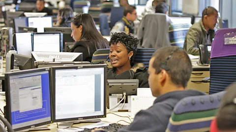 Alamy The method is suited to hiring for jobs involving a lot of communication (Credit: Alamy)