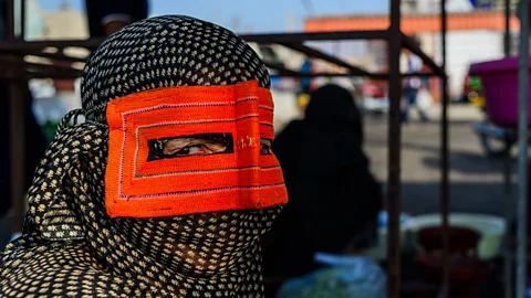 The mysterious masked women of Iran