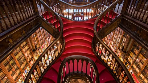 Stefano Politi Markovina/Alamy The beauty of Porto's Livraria Lello bookstore inspired a young JK Rowling (Credit: Stefano Politi Markovina/Alamy)