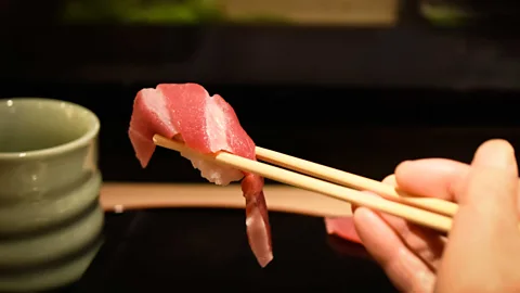 Bloomberg "The first time I had really, really good sushi in Japan... was a moment of enlightenment" (Credit: Bloomberg)