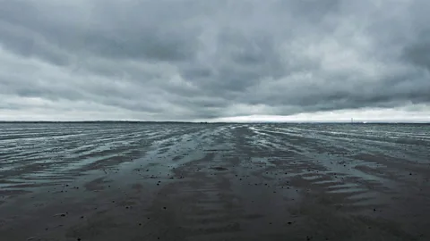 Emma Emmerton Stormy skies shadow the Broomway (Credit: Emma Emmerton)