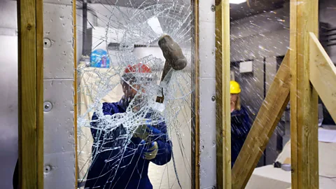 Audio Analytic The ability to tell the difference between a dropped wine glass and a smashed window could let smart homes alert you if an intruder breaks in (Credit: Audio Analytic)