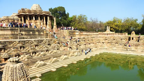 Charukesi Ramadurai Some of the better-preserved stepwells are becoming tourist attractions (Credit: Charukesi Ramadurai)