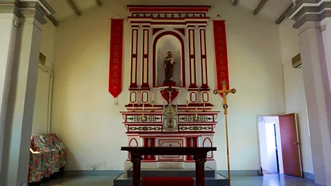 Kate Springer This historical chapel is one of the oldest of its kind in Hong Kong (Credit: Kate Springer)