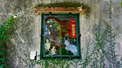 Kate Springer Remnants of the island's past are everywhere (Credit: Kate Springer)