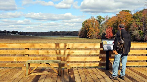 Stafford County Tourism The island is a sight to see in all seasons (Credit: Stafford County Tourism)