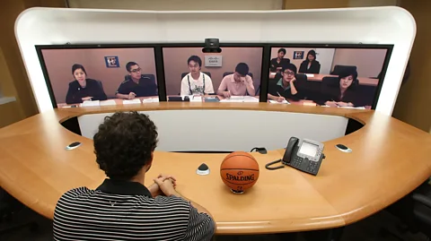 Getty Images Virtual meeting rooms are not yet as good as meeting in person but they are getting better all the time (Credit: Getty Images)