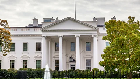 Wiliam Perry/Alamy The White House was built with stone quarried from Government Island (Credit: Wiliam Perry/Alamy)
