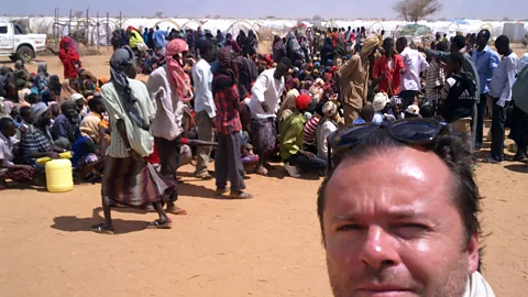 Kolja Spori "If people want to help, they should try to travel to the places where they think people need help" (Credit: Kolja Spori)