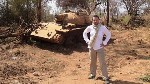 Kolja Spori Spori calls himself a country collector, with a passion for danger and war zones (Credit: Kolja Spori)